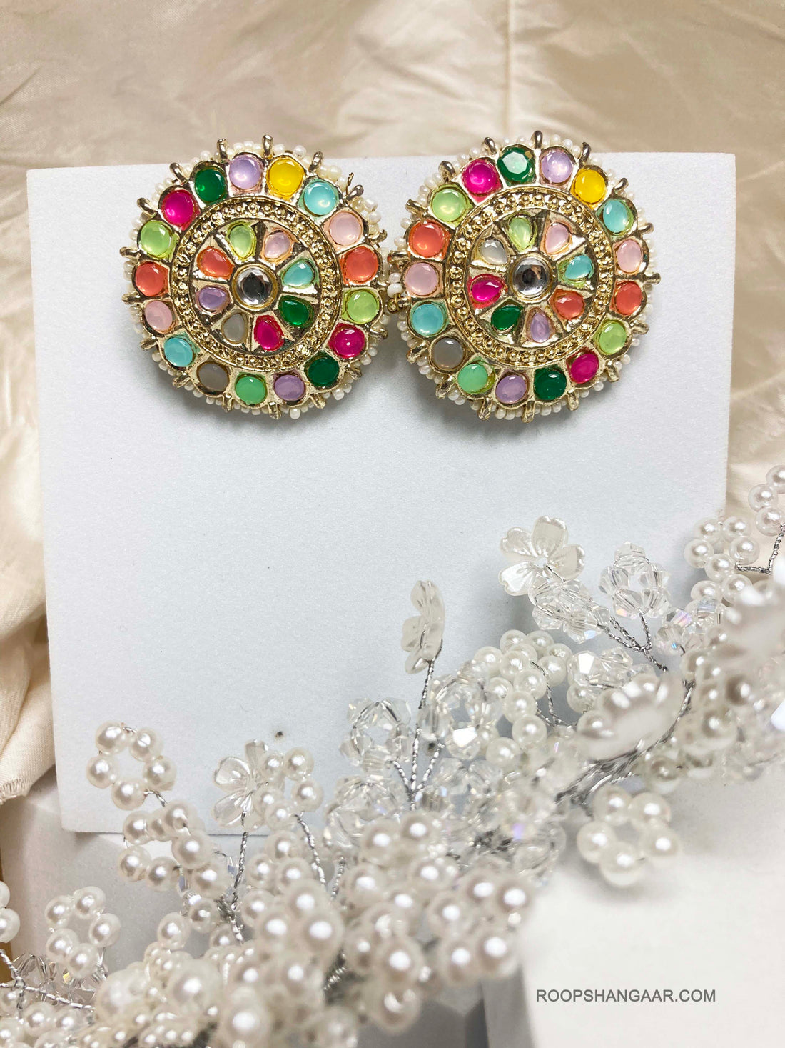 Multicolor Aarohi Studs