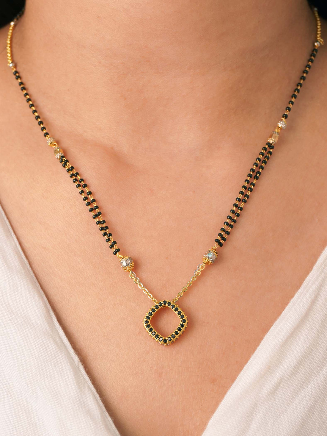 Daily Wear Myra 18K Gold Plated Mangalsutra