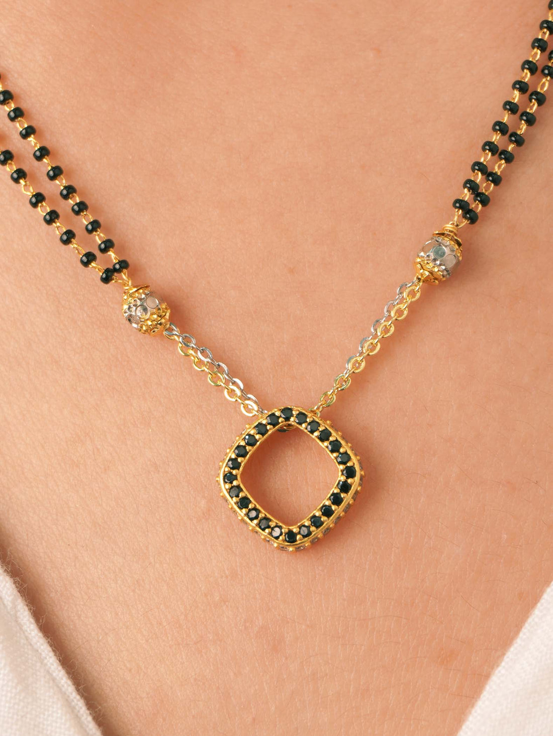 Daily Wear Myra 18K Gold Plated Mangalsutra