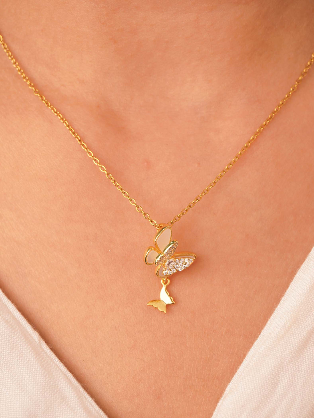 Gold Plated Anti-Tarnish Chain for Women & Girls - Lavanya Design