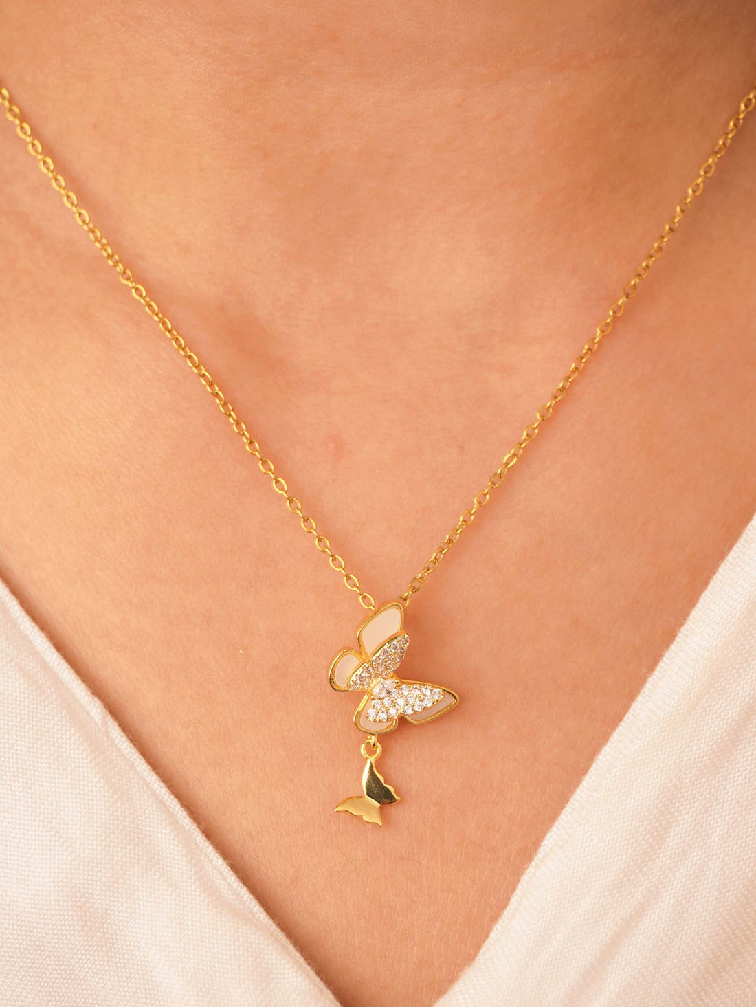 Gold Plated Anti-Tarnish Chain for Women & Girls - Lavanya Design