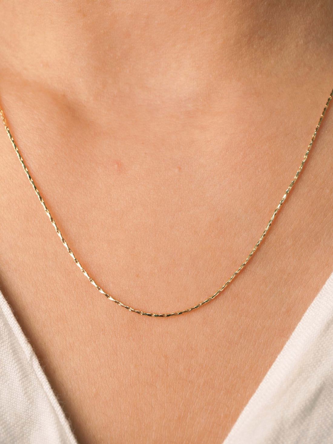 Esha Anti-Tarnish Rose Gold Plated Necklace - Chain for Women & Girls
