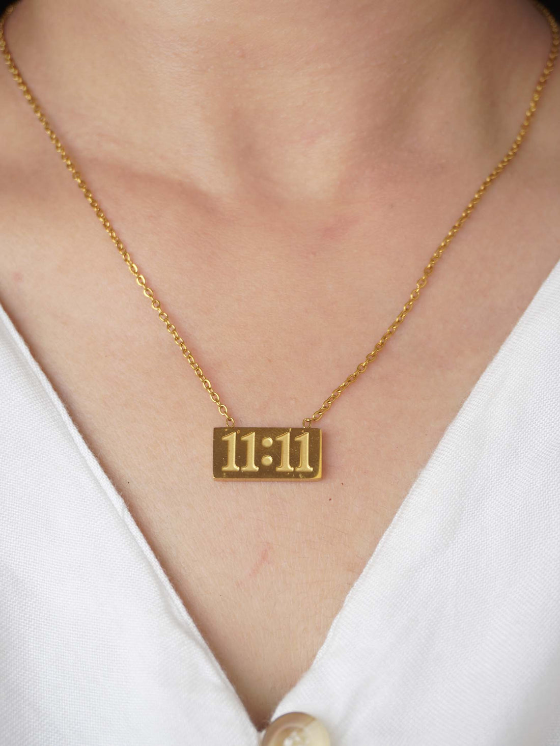 Trendy Aisha Anti-Tarnish Necklace - 18 Carat Gold Plated