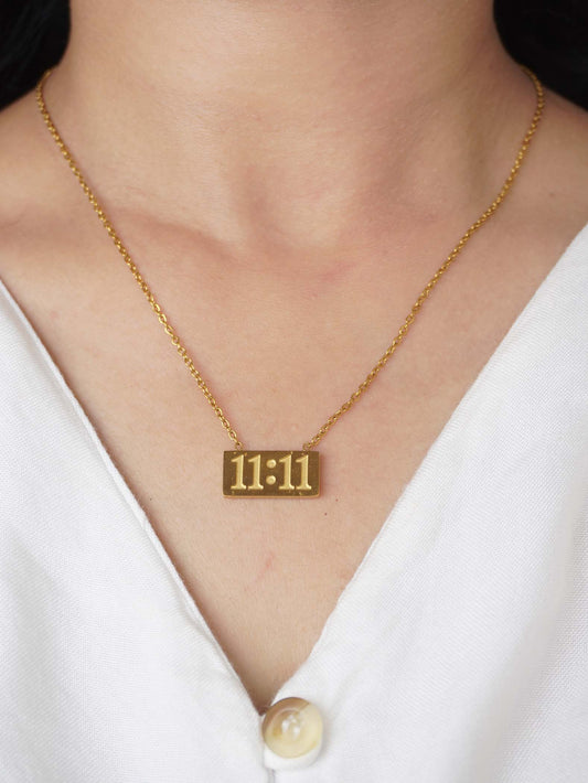 Trendy Aisha Anti-Tarnish Necklace - 18 Carat Gold Plated