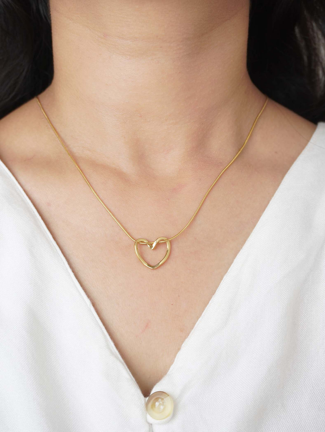 18 Carat Gold Plated Mahira Necklace for Women & Girls