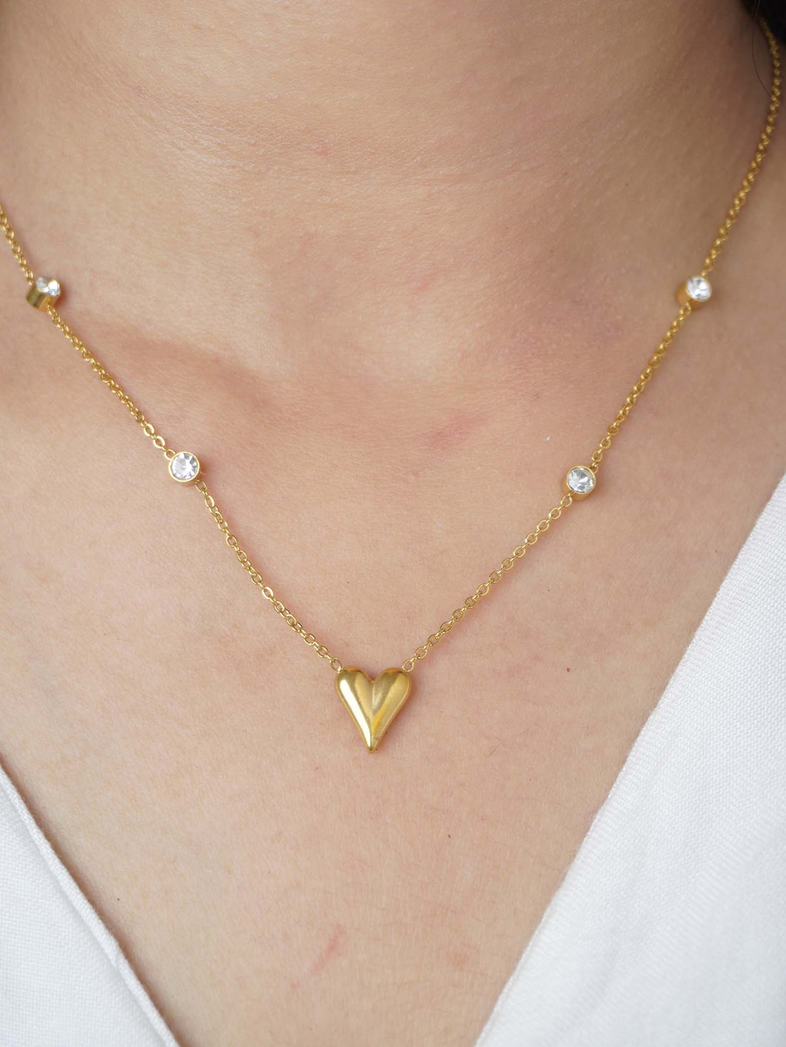 Shanaya Necklace for Women & Girls - 18 Carat Gold Plated
