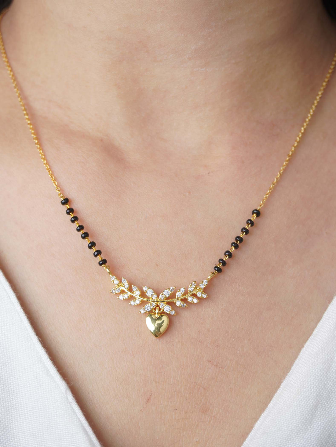 Daily Wear Mitali 18K Gold Plated Mangalsutra