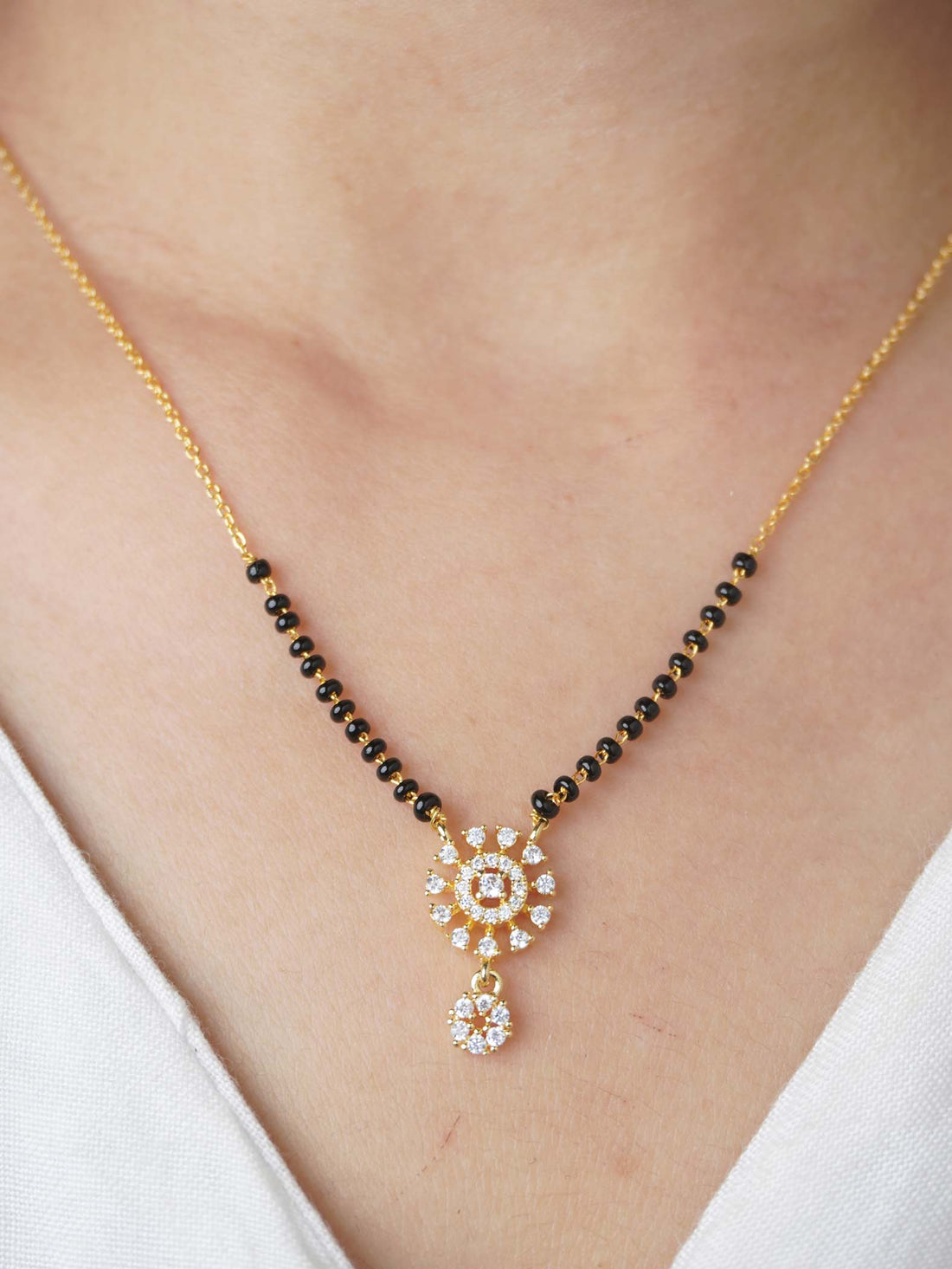 Elegant Ojasvi 18K Plated Mangalsutra - Fashion Jewellery