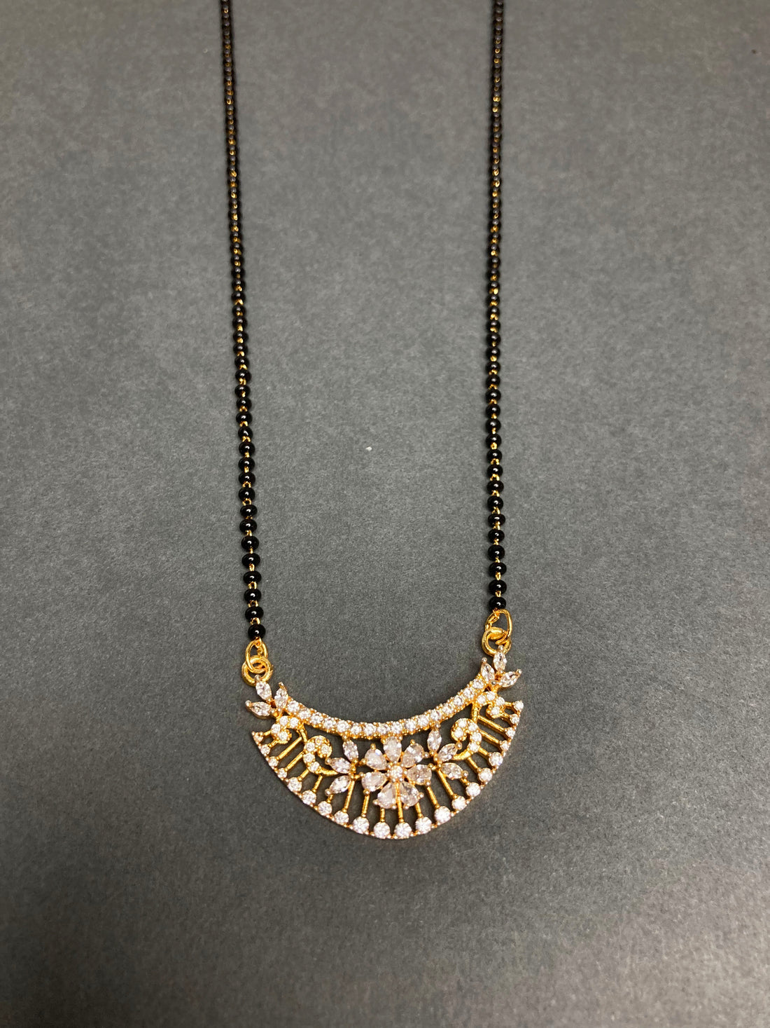 Golden Aashtha Delicate Mangalsutra