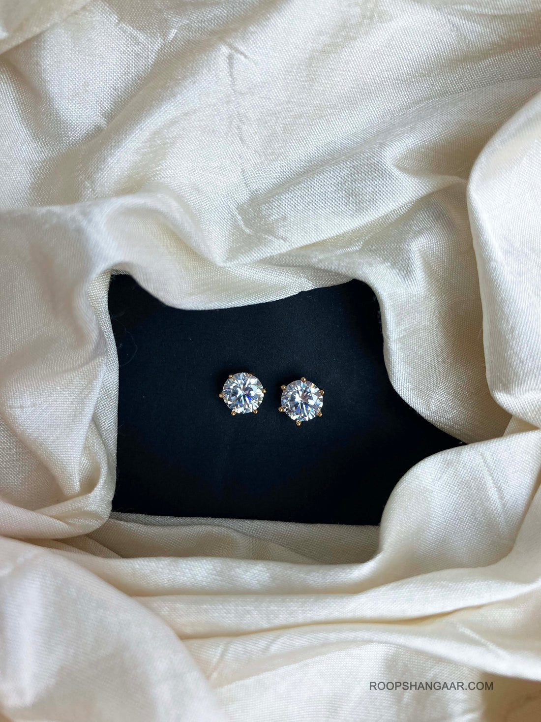 Rose Gold Hena Studs