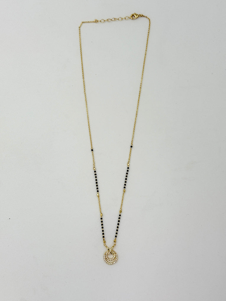 Roshni Signature Gold Plated Mangalsutra - 18 Carat Glam