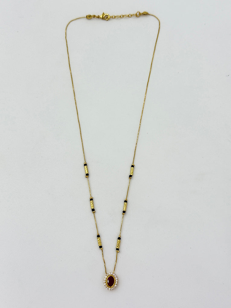 Daily Wear Kavya 18K Gold Plated Mangalsutra