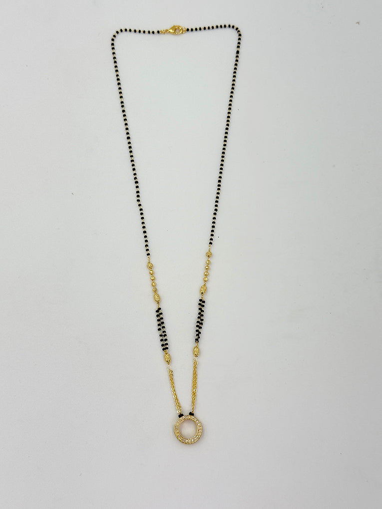 18 Carat Gold Plated Naira Style Mangalsutra