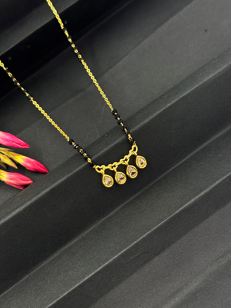 Riddhi Signature Gold Plated Mangalsutra - 18 Carat Glam