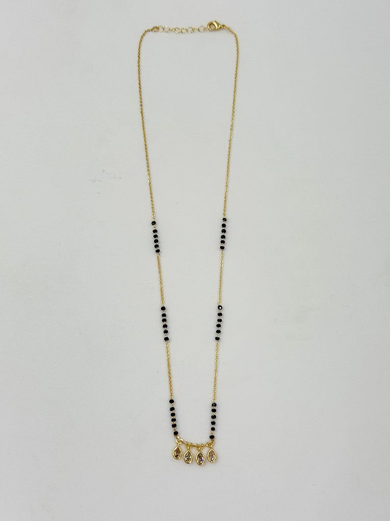 Riddhi Signature Gold Plated Mangalsutra - 18 Carat Glam