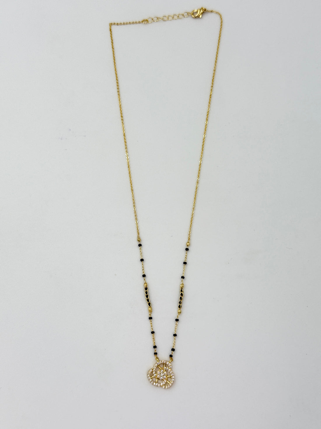 Minimalist 18K Gold Plated Ishita Mangalsutra with Modern Twist