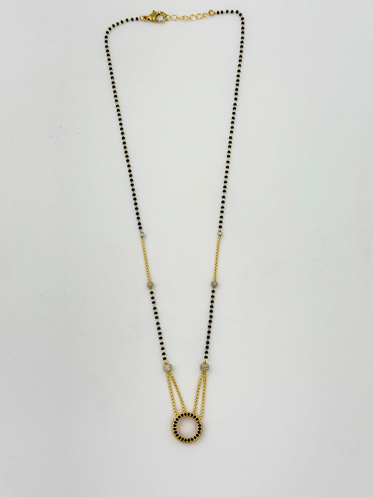 Simran Inspired 18 Carat Gold Plated Mangalsutra for Women