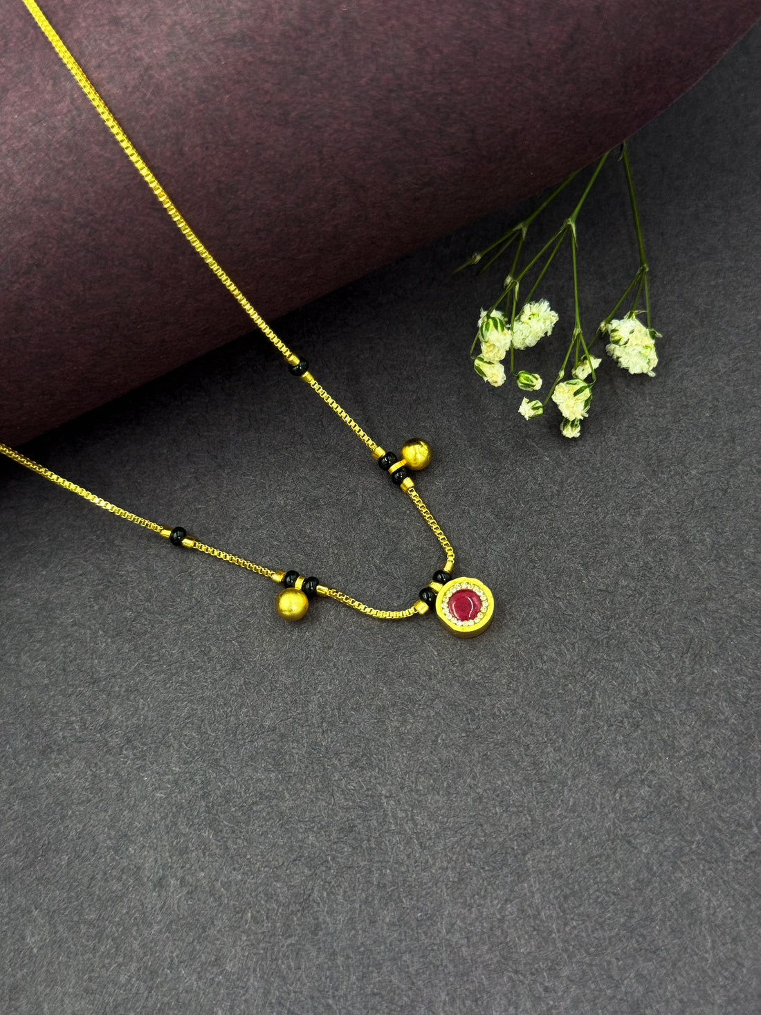 Elegant Saanvi 18K Plated Mangalsutra - Fashion Jewellery