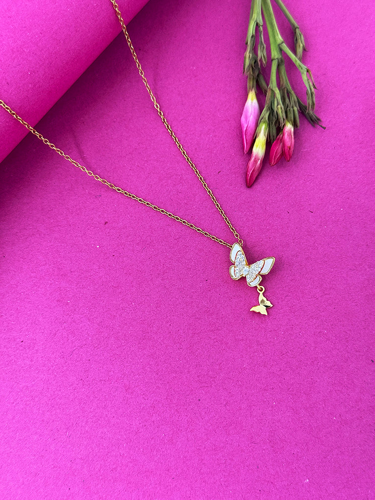Gold Plated Anti-Tarnish Chain for Women & Girls - Lavanya Design