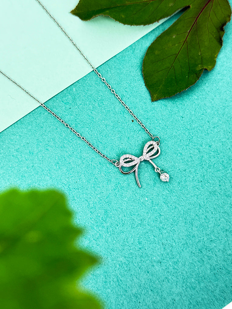 Silver Plated Anti-Tarnish Chain for Women & Girls - Aanya Design
