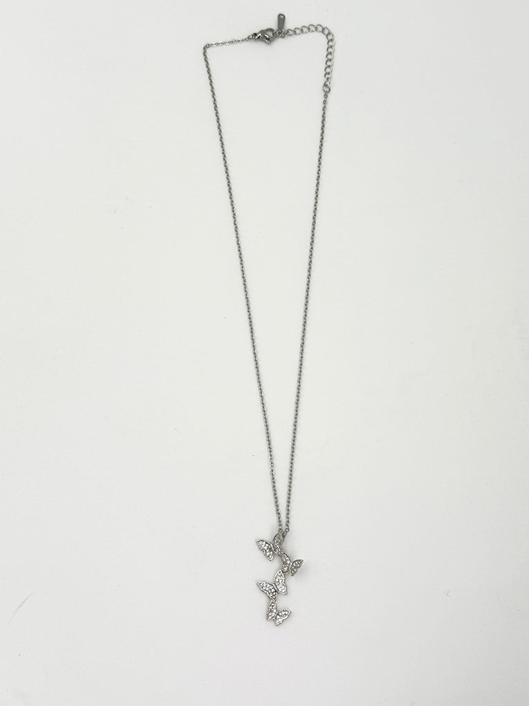 Charvi Anti-Tarnish Silver Plated Necklace - Chain for Women & Girls