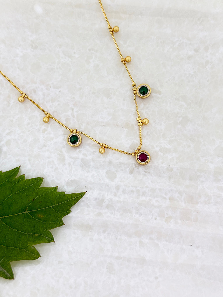 Vanya's Anti-Tarnish 18k Gold Chain for Women & Girls - Modern Design