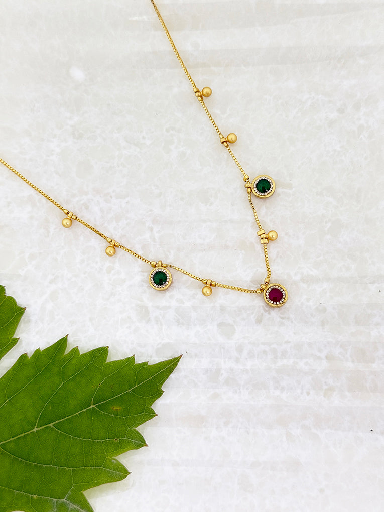 Vanya's Anti-Tarnish 18k Gold Chain for Women & Girls - Modern Design