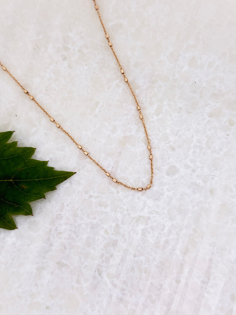 Rose Gold Plated Anti-Tarnish Chain for Women & Girls - Inaaya Design