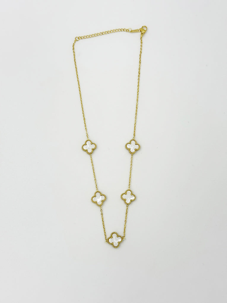 18 Carat Gold Plated Minimalist Necklace Mahi