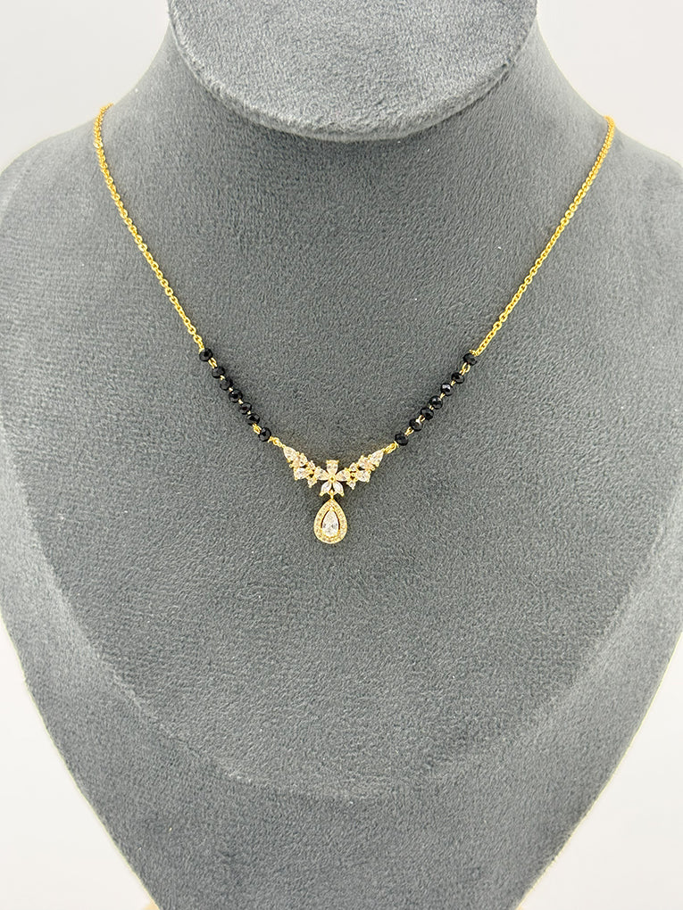 18 Carat Gold Plated Kritika Style Mangalsutra