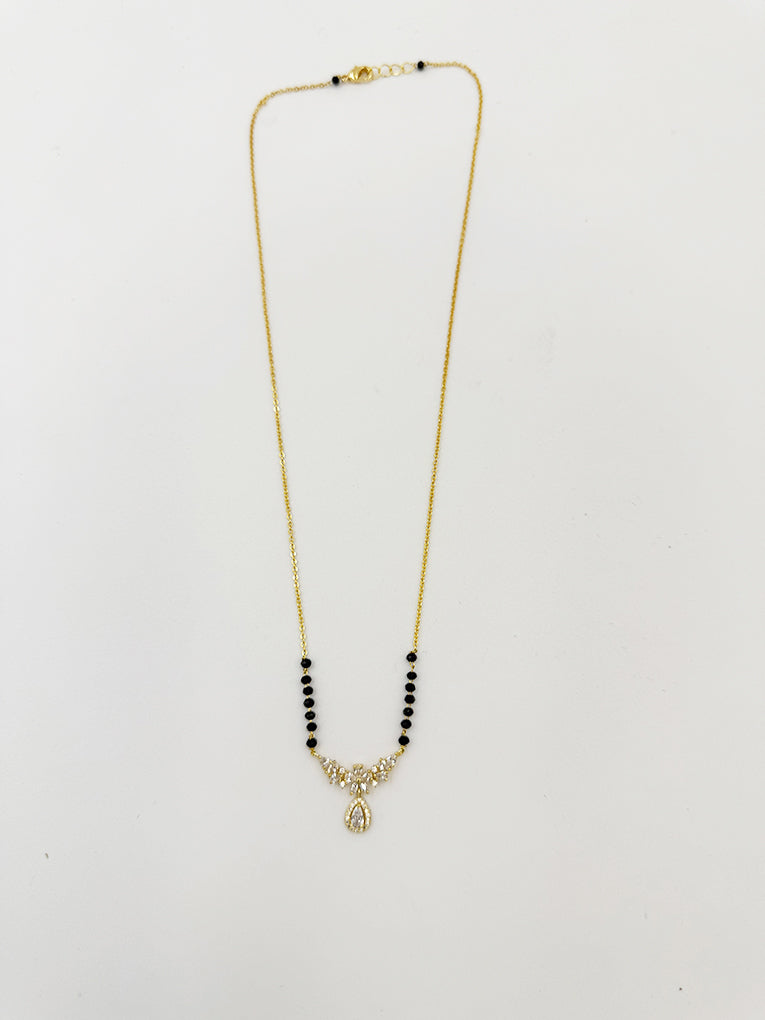 18 Carat Gold Plated Kritika Style Mangalsutra
