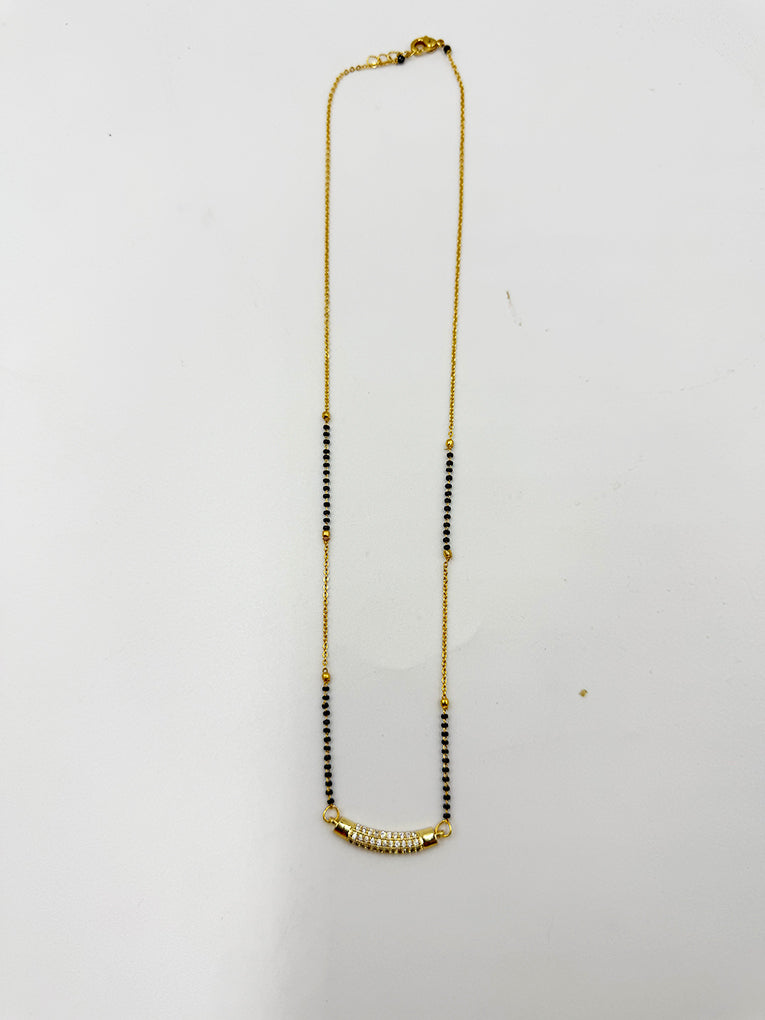 Aadhya Aura – 18K Plated Designer Mangalsutra