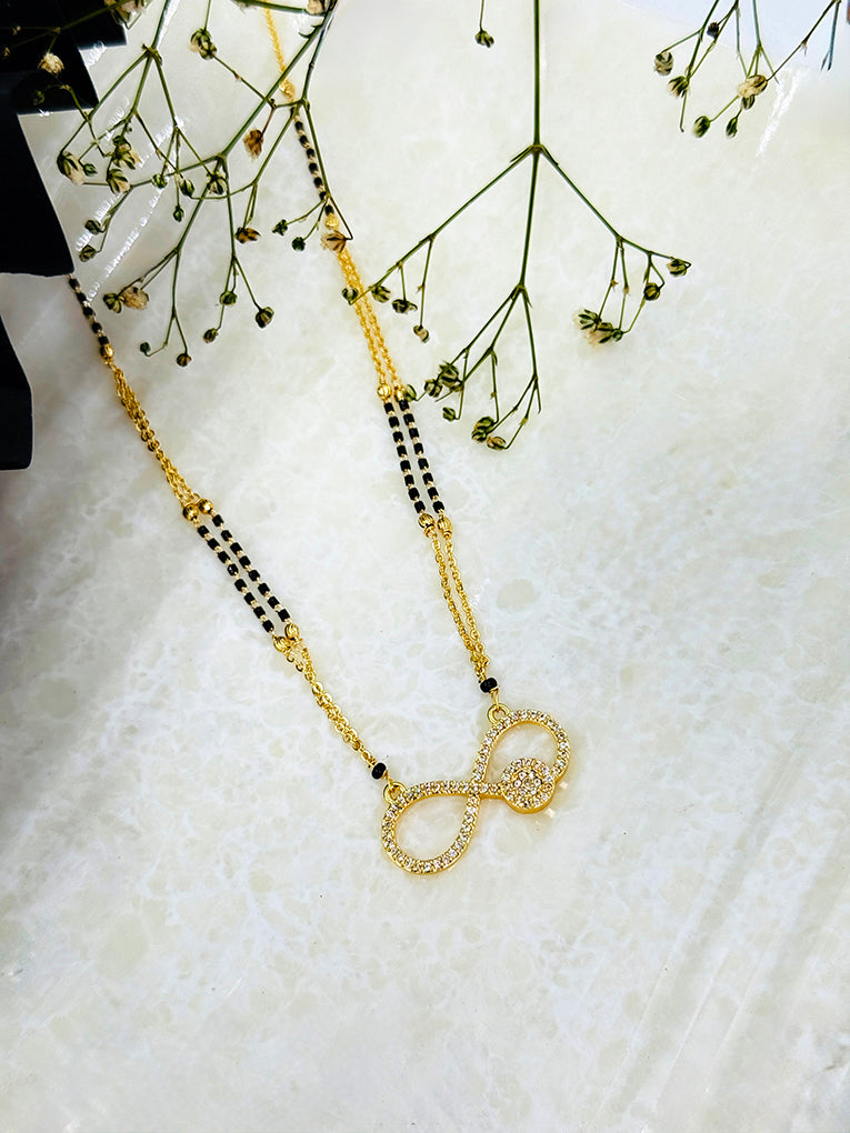 Avni Inspired 18 Carat Gold Plated Mangalsutra for Women