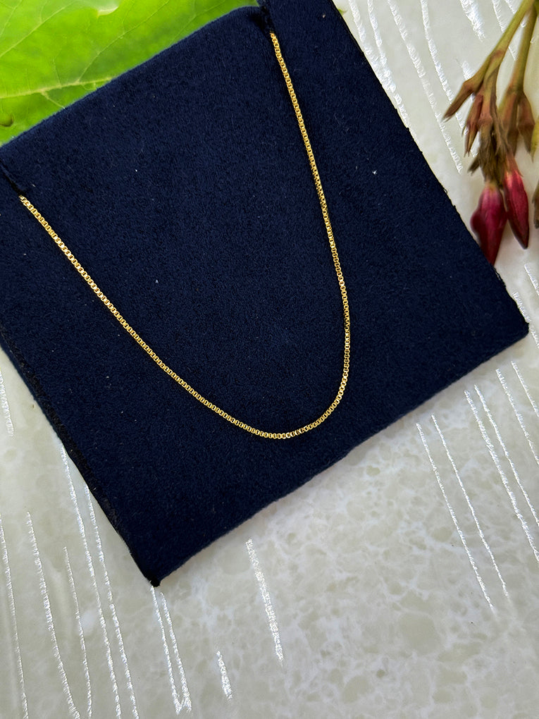 Anti-Tarnish Nikita 18k Gold Plated Necklace for Women & Girls