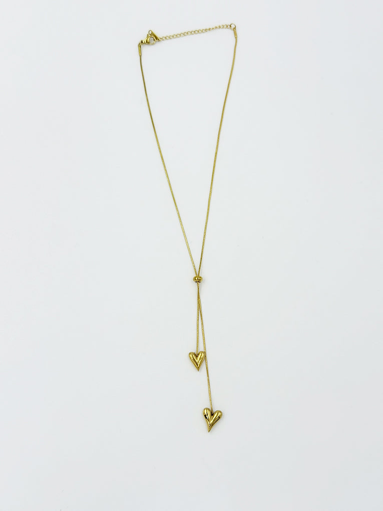 18 Carat Gold Plated Anti-Tarnish Meera Necklace Elegant