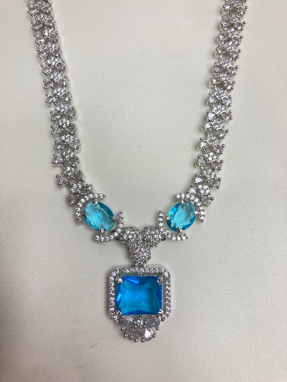 Aqua Jennifer Zirconia Jewellery Set