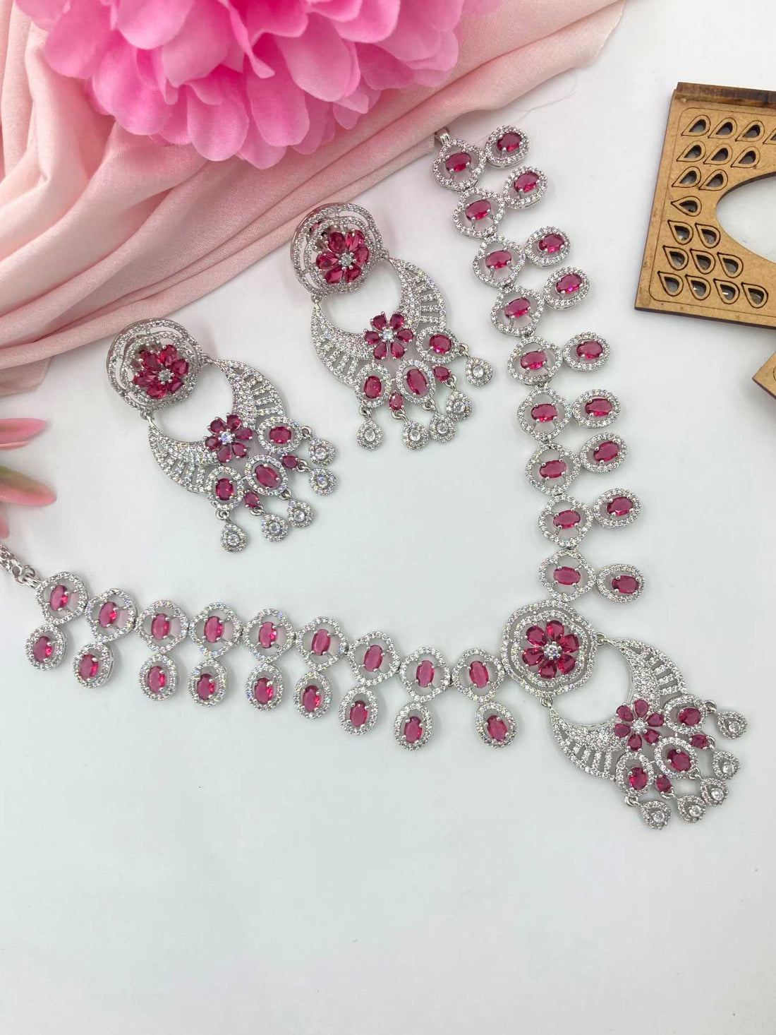 Ruby Juliette Zirconia Jewellery Set