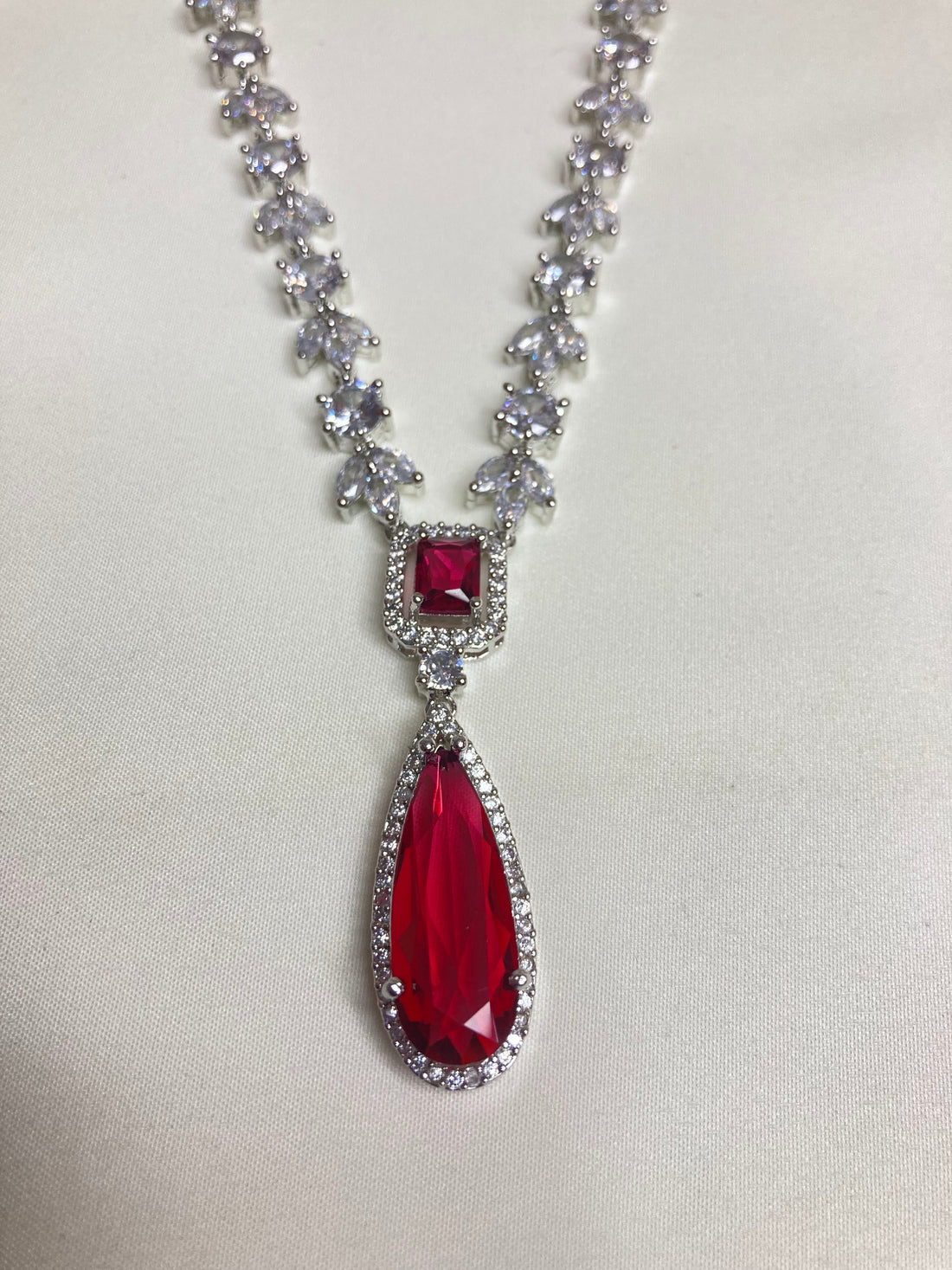 Ruby Lauren Zirconia Jewellery Set