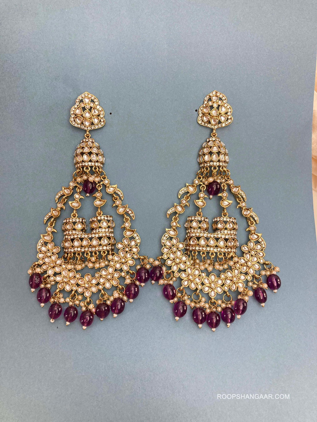 Purple Leela Chaandbalis