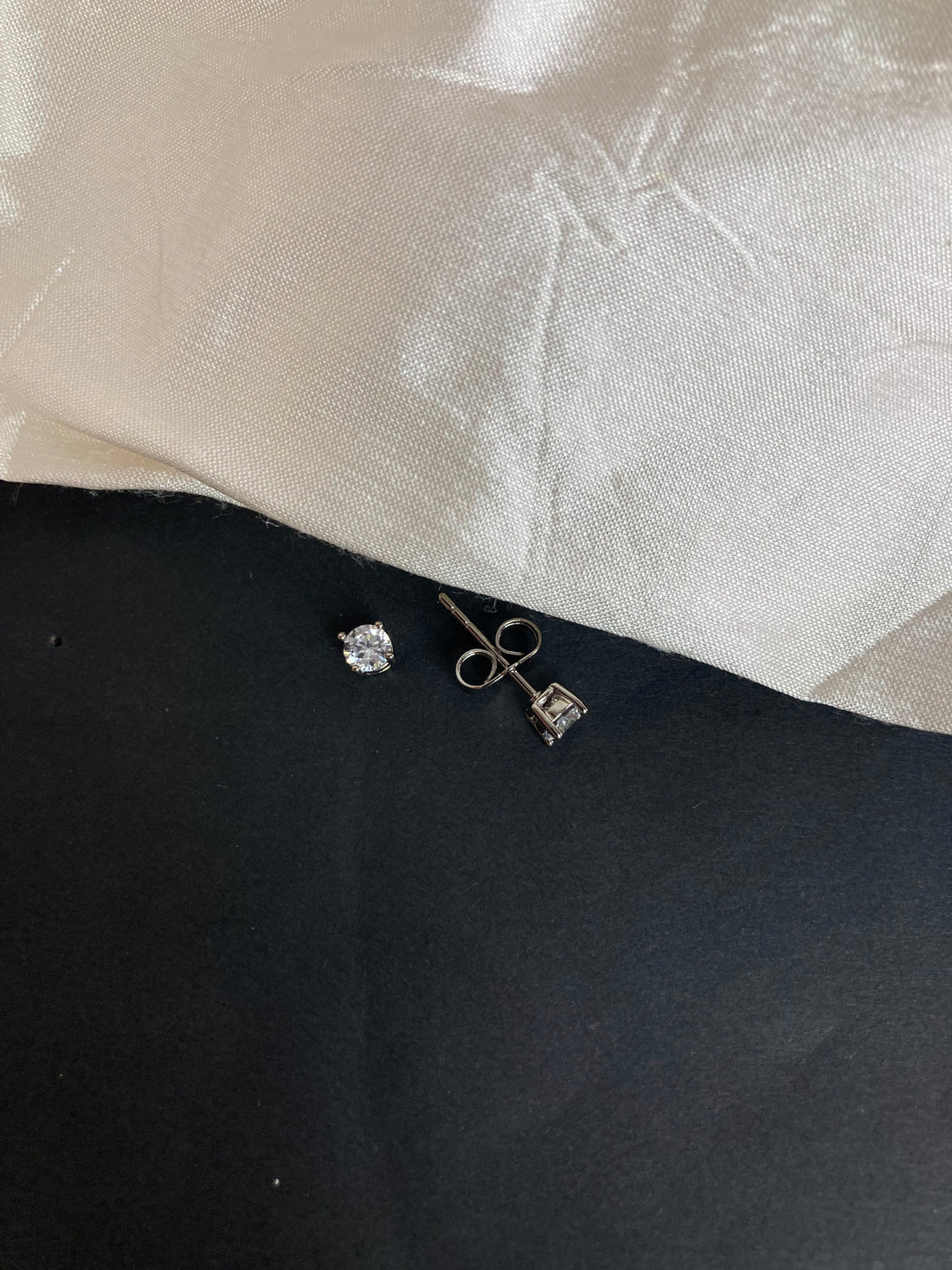 Silver Mia Studs