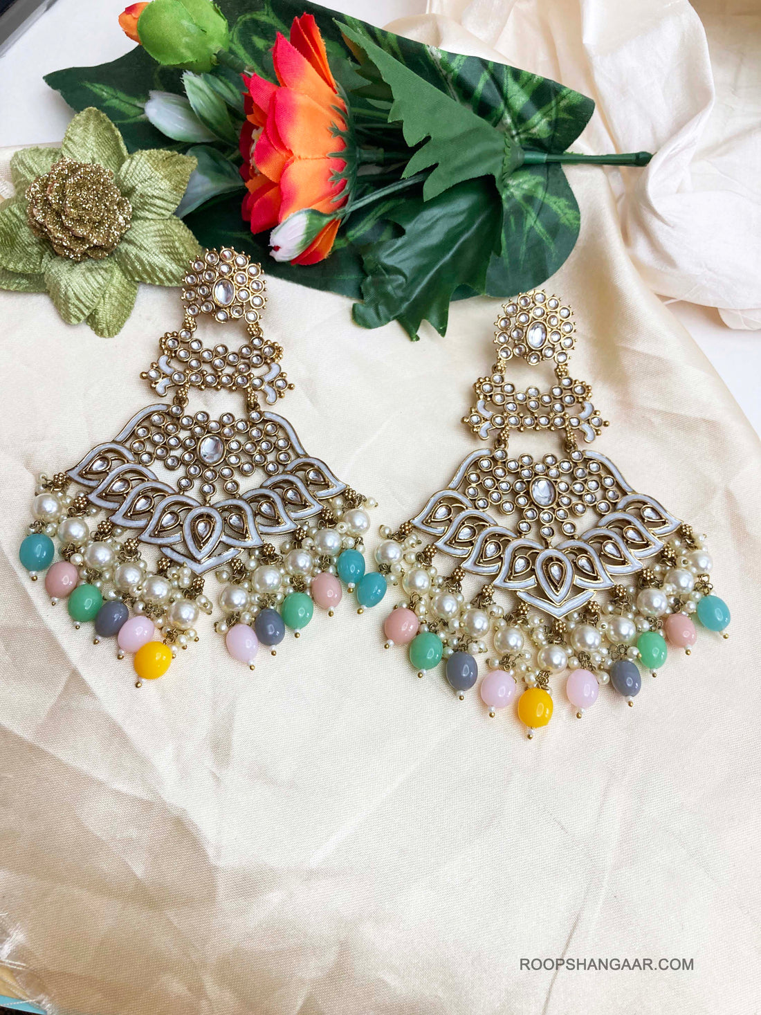 Light Multicolor Shweta Chaandbalis