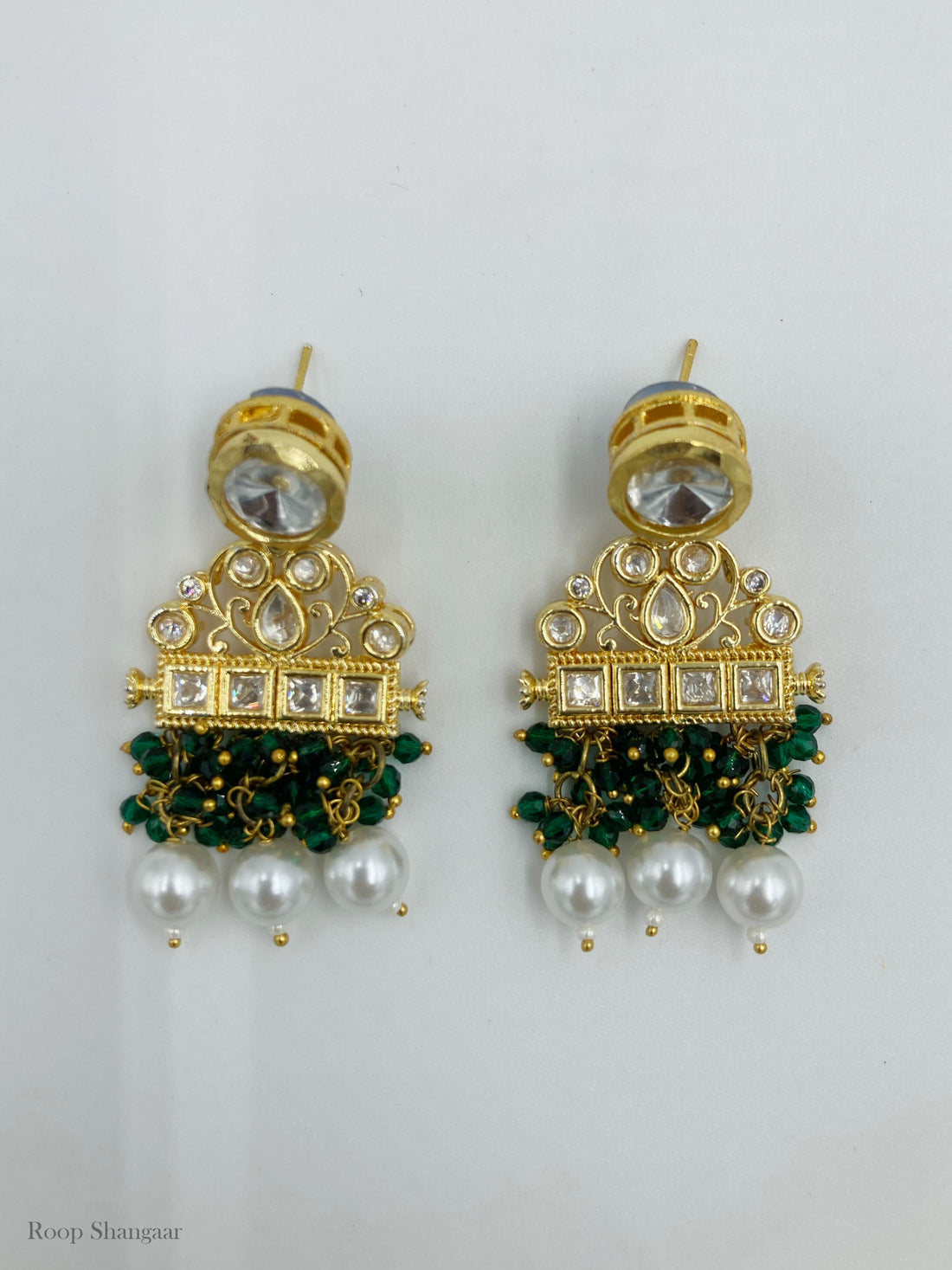 Emerald Priyalata Jewellery Set