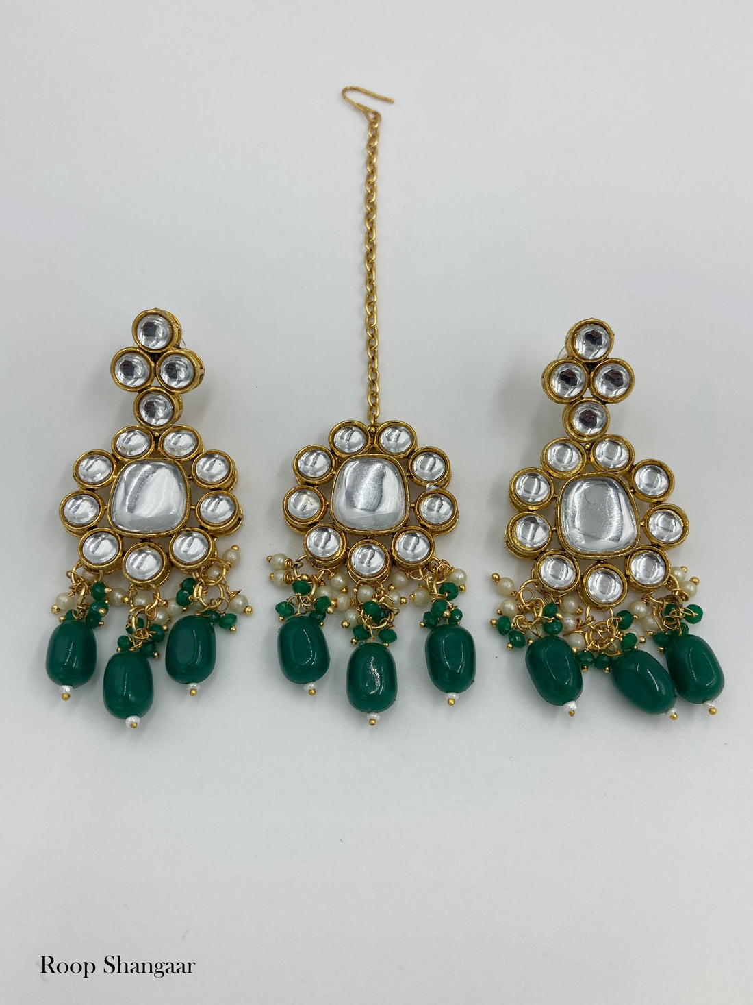 Emerald Shalini Jewellery Set