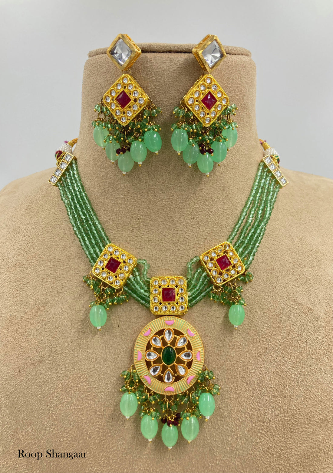 Mint Mita Jewellery Set
