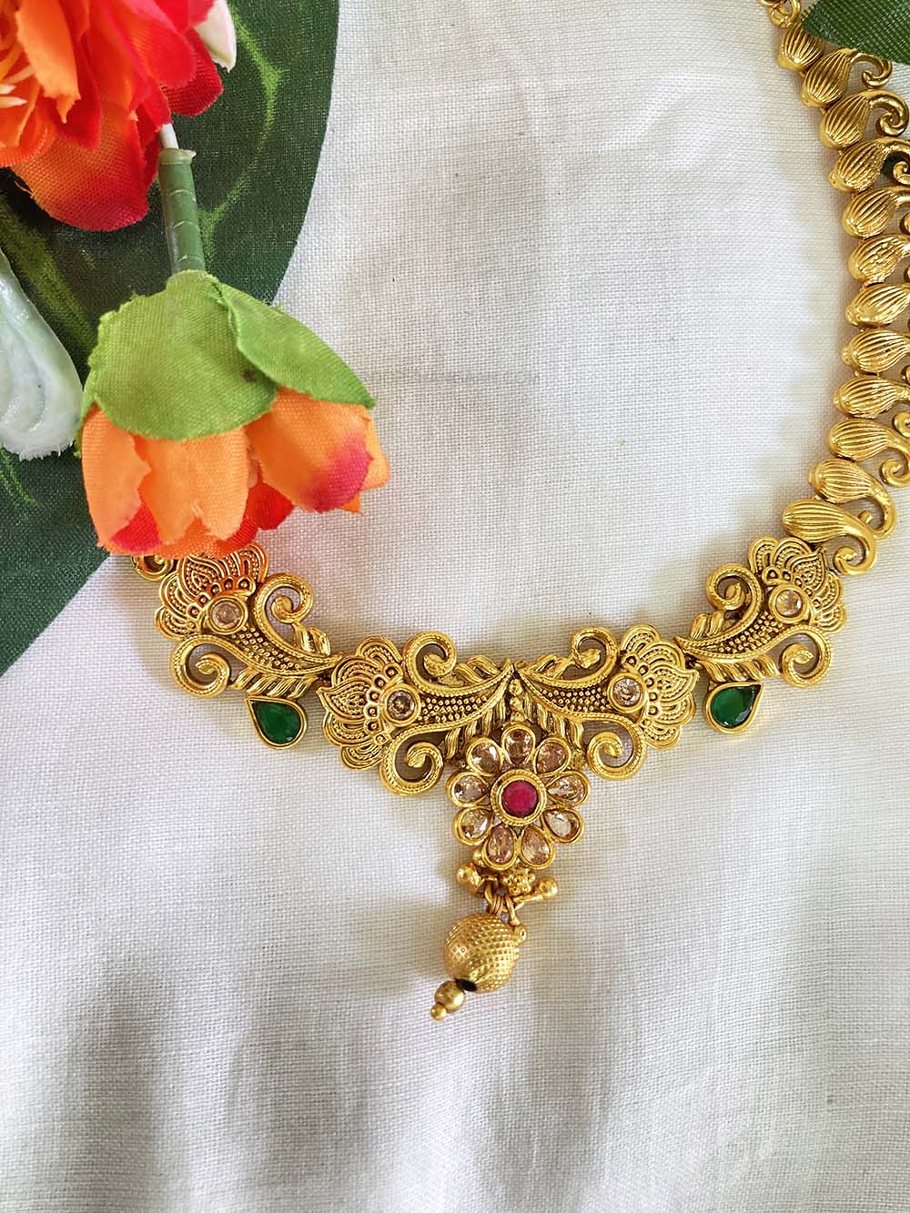 Multicolor Moksha Jewellery Set