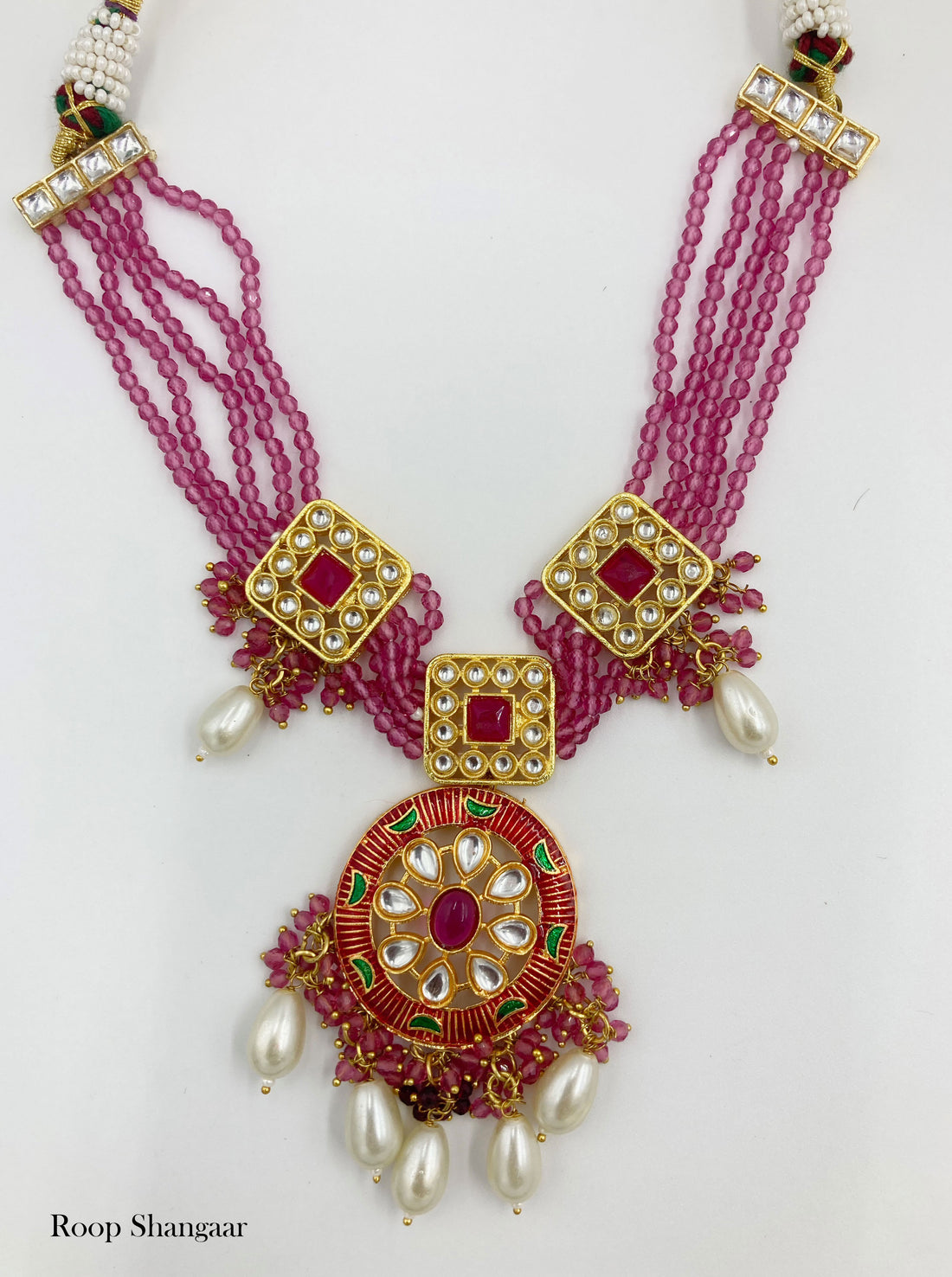 Pink Mita Jewellery Set