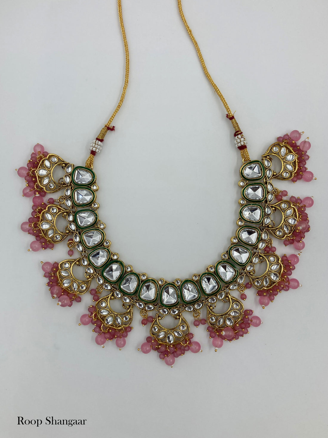 Pink Nandini Jewellery Set