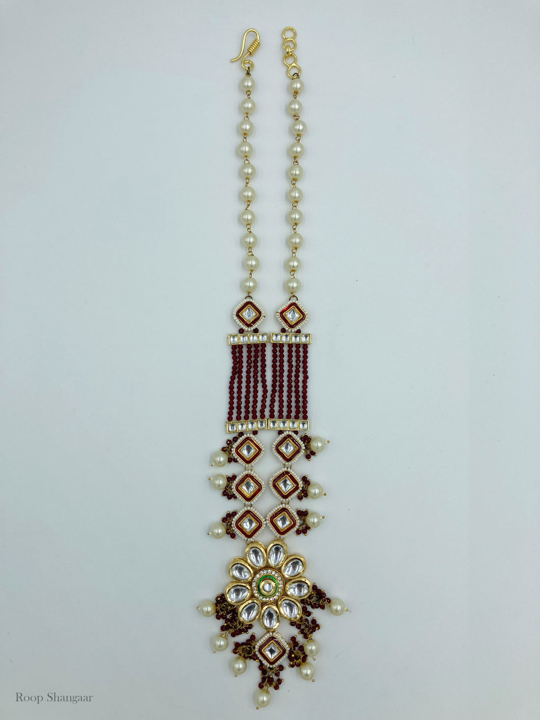 Red Suhani Jewellery Set