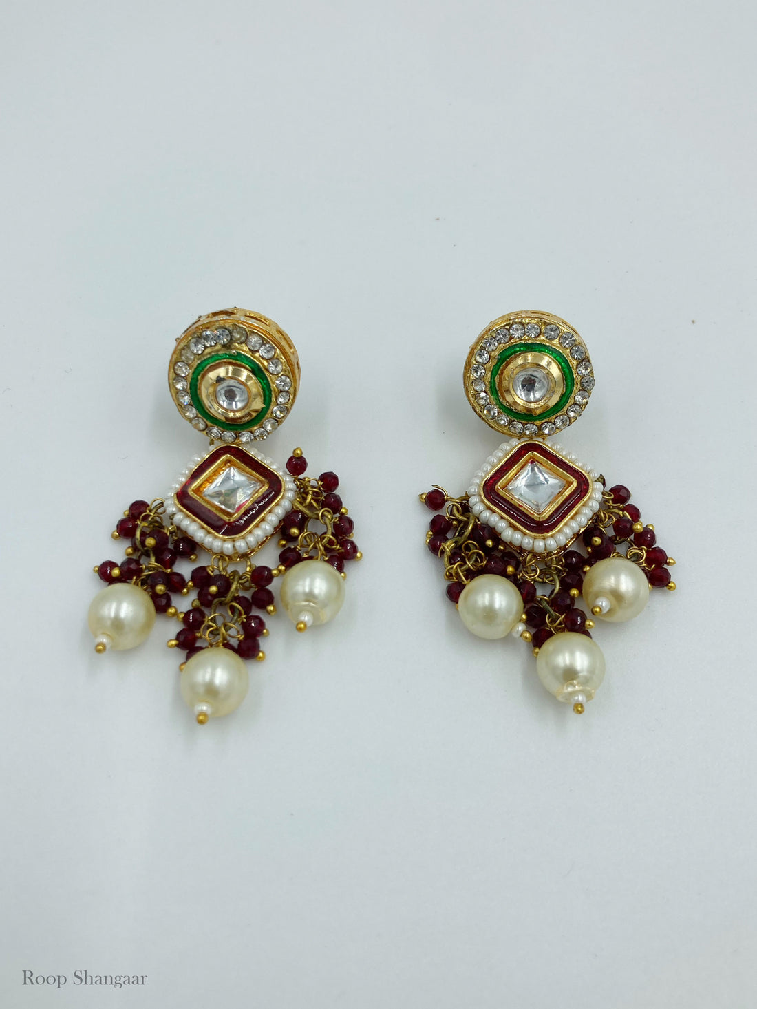 Red Suhani Jewellery Set