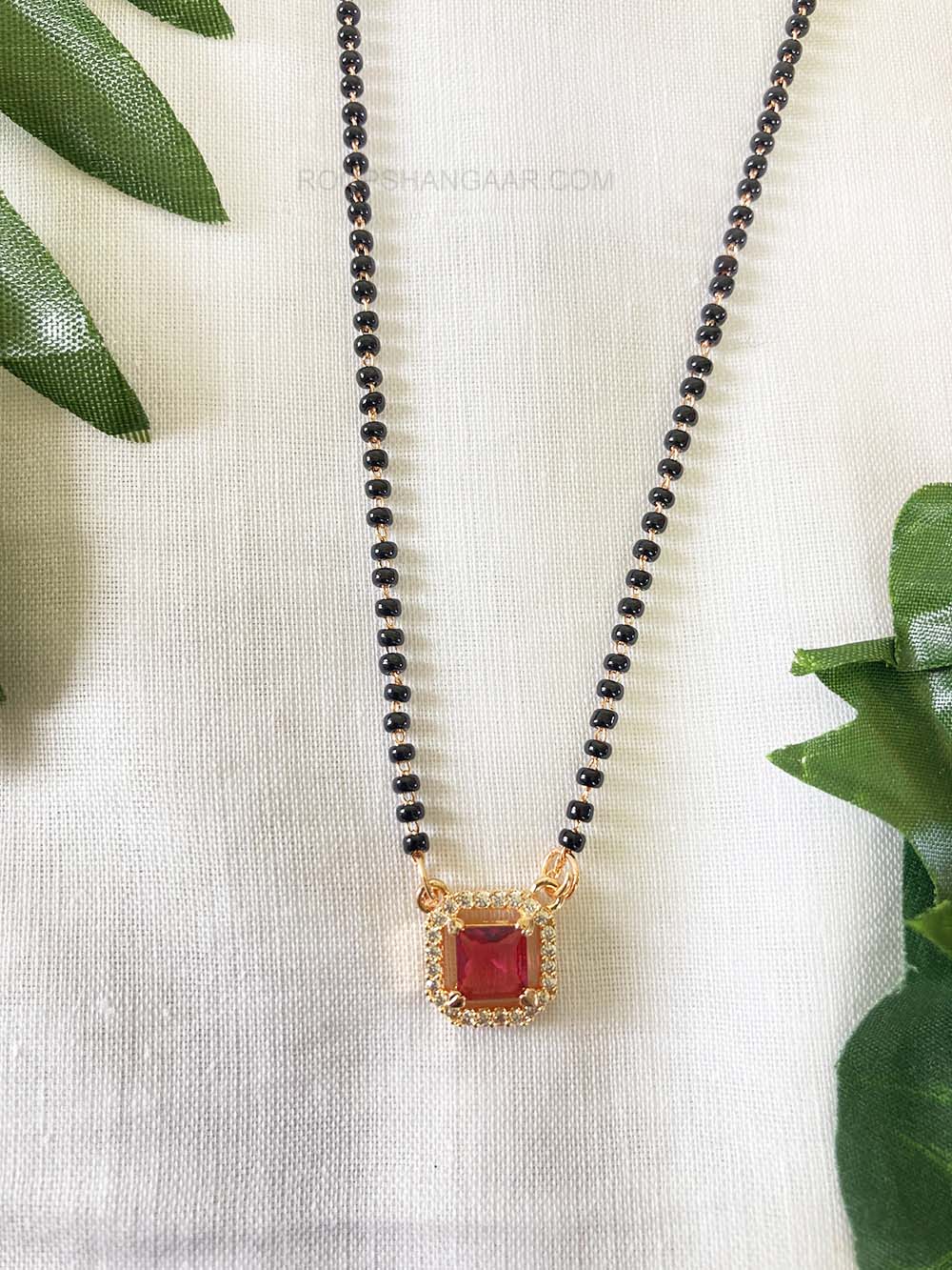 Ruby Kritika Mangalsutra